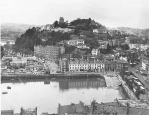 1000to1099 Prints: Torquay Harbour 1969 Vintage Print (01016)