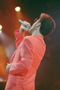 1000to1099 Prints: George Michael at the Freddie Mercury Tribute Concert Print (01037)