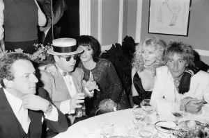Elton John, Liza Minnelli and Friends at White Elephant Print 1983