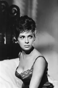 Gina Lollobrigida on Set of Woman of Straw, 1963 Print