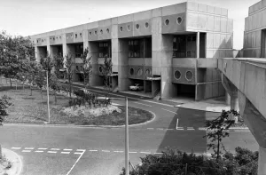 Prints of Housing units on the Southgate Estate, Runcorn. Circa 1977 1200to1299 Prints: Southgate Estate Print, Runcorn Circa 1977