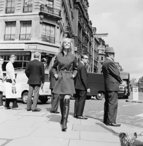Vicki Hodge Print, Regent Street 1967