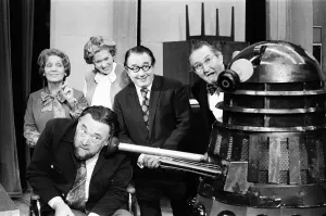Prints of In a recorded session of the famous BBC radio programme Twenty Questions the mystery voice was a Dalek. The recording of the programme.. the 750th! goes out on May 30th 1200to1299 Prints: Twenty Questions: Dalek Edition Print, May 9th 1973