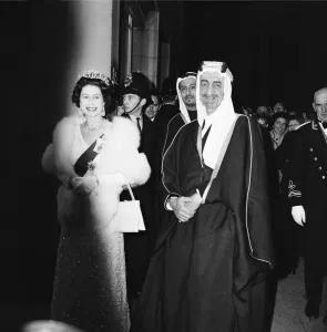 King Faisal State Visit Print, London 1967
