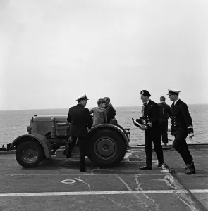 HMS Eagle Flight Deck Print 29th April 1959