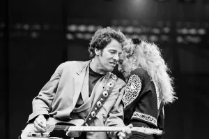 Bruce Springsteen Prints: Bruce Springsteen with The E Street Band at Villa Park Print 21st June 1988
