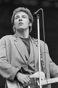 Bruce Springsteen Prints: Bruce Springsteen with The E Street Band at Villa Park Print, June 1988