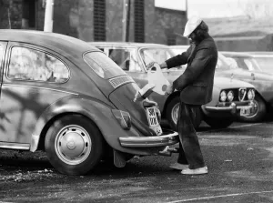 Vic Lock's Wind-up Volkswagen Print, 31st October 1977