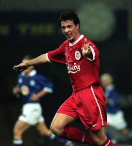Robbie Fowler in Action at Anfield Print, 2nd September 1998