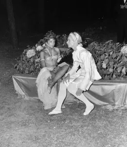 Vintage Fancy Dress Costumes Prints: Costume ball hosted by George de Cuevas in Biarritz, France, Tuesday 1st September 1953