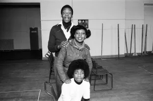 Lenny Henry in The Fosters Rehearsal Print 11th March 1976