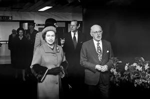 Duke Of Edinburgh Prints: Queen Elizabeth II Opens NEC Print, 2nd February 1976
