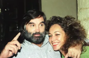 George Best Print with Mary Shatila, 1990