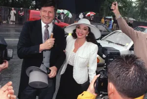 Joan Collins Royal Ascot Print 1990