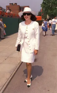 Joan Collins Print at the 1990 Tennis Championships