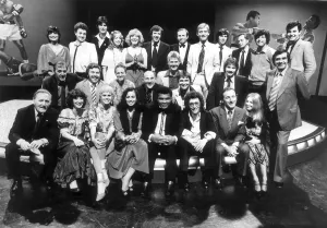 London Weekend Television Prints: London Weekend Television Oct 1979 programme on Muhammad Ali (BACK ROW L-R