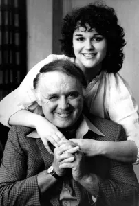 Rod Steiger Print with Daughter Anna Justine Steiger 1978
