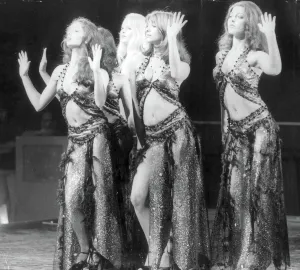 BBC Print of Pans People on Top of the Pops 500th Episode