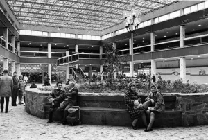 Print of The Aberavon Shopping Centre, Port Talbot