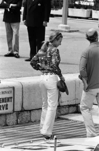 Prints of Princess Anne visits Monte Carlo Bay, Monaco. 27th June 1972 Monaco Prints: Princess Anne Visit Print, Monte Carlo Bay, Monaco 1972