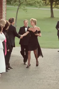 Royalty Prints: Print of HRH Princess Diana, The Princess of Wales in a little black dress