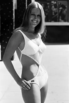 Images Dated 15th July 1971: Miss UK runner up and Penthouse pet Helen Caunt, aged 20. 15th July 1971