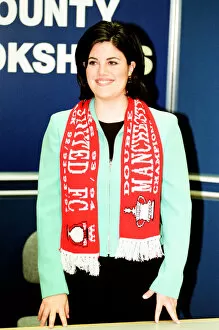 Images Dated 18th March 1999: Monica Lewinsky, former Intern at The White House, pictured during Book Signing Tour