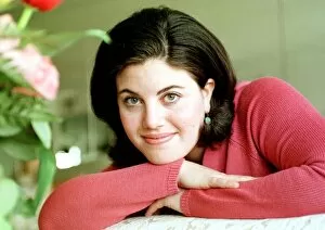 Images Dated 8th March 1999: Monica Lewinsky March 1999 tells her story of the affair with President Bill Clinton to