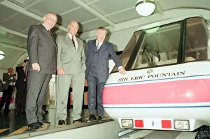 Images Dated 31st May 1991: Monorail Opening at Merry Hill Shopping Centre in Brierley Hill