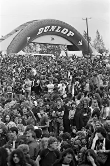 Monsters of Rock festival at Castle Donington. 20th August 1983 Monsters of Rock festival at Castle Donington. 20th August 1983