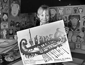 Images Dated 5th January 1988: A month long exhibition of work by pupils of Whitehouse Primary School is taking place at