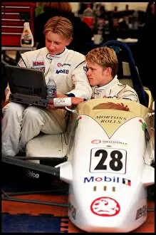 Images Dated 18th August 1998: Motor Racing Brothers John And Ryan Dalziel August 1998 On The First Steps Of The Ladder