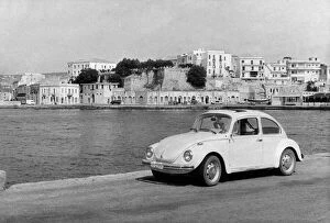 Images Dated 27th July 1975: Motors. German. Volkswagen. This Beetle makes you feel at home