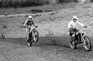 Images Dated 3rd March 1975: Motorsport / Children / Motorbike: Schoolboys Scramble. March 1975 75-01212-015