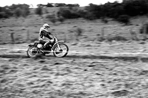 Images Dated 3rd March 1975: Motorsport / Children / Motorbike: Schoolboys Scramble. March 1975 75-01212-011