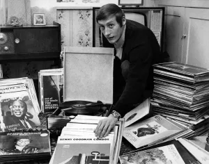 Mr. Colin Tustin at home in Hythe Bridge St. Oxford seen cleaning some of his 486 long Mr. Colin Tustin at home in Hythe Bridge St. Oxford seen cleaning some of his 486 long