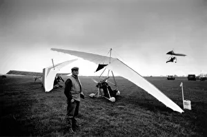 Mr Peter Bell shows off some of the microlights on sale at Acklington Auction Mart Mr Peter Bell shows off some of the microlights on sale at Acklington Auction Mart