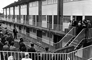 Mr Peter Walker, Secretary of State for Wales speaking as he opened a reconditioned block Mr Peter Walker, Secretary of State for Wales speaking as he opened a reconditioned block