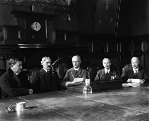 Mr Ramsay MacDonald handing his nomination papers for the Woolwich By-Election to Mr Ramsay MacDonald handing his nomination papers for the Woolwich By-Election to