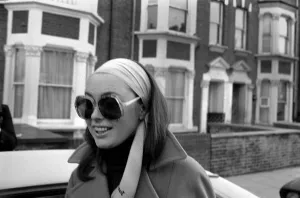 Mrs. Sheila Stonehouse (Sheila Buckley) leaving her Maida Vale home this morning Mrs. Sheila Stonehouse (Sheila Buckley) leaving her Maida Vale home this morning