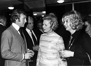 Mrs Thatcher talks to the former England Captain and 1966 World Cup winning hero Mrs Thatcher talks to the former England Captain and 1966 World Cup winning hero