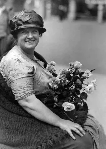 Mrs Weekes, who has been a flower woman for 30 years but not all the time at the circus Mrs Weekes, who has been a flower woman for 30 years but not all the time at the circus