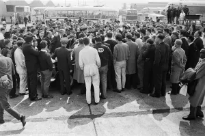 Muhammad Ali arrives in England ahead of his rematch with Henry Cooper on 21st May Muhammad Ali arrives in England ahead of his rematch with Henry Cooper on 21st May