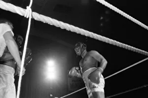 Muhammad Ali at boxing exhibition match in Birmingham. 7th June 1979 Muhammad Ali at boxing exhibition match in Birmingham. 7th June 1979