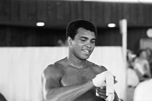 The Peoples Champion Gallery: Muhammad Ali training at the Hotel Concord in the Catskill Mountain'
