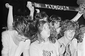 Images Dated 25th August 1973: Music Fans at The Reading Festival, clapping along and enjoying the moment as the bands