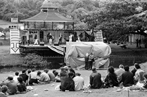 Images Dated 12th August 1988: Music Festival, Sefton Park, south Liverpool, Merseyside, 12th August 1988