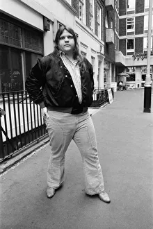 Musician Meat Loaf, pictured in London. 8th June 1978 Musician Meat Loaf, pictured in London. 8th June 1978
