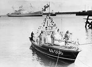 Images Dated 2nd May 1970: The naming ceremony of the new Barry Dock lifeboat the Arthur and Blanche Harris