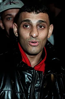 Naseem Hamed Boxing December 1997. Leaving Heathrow for New York Naseem Hamed Boxing December 1997. Leaving Heathrow for New York
